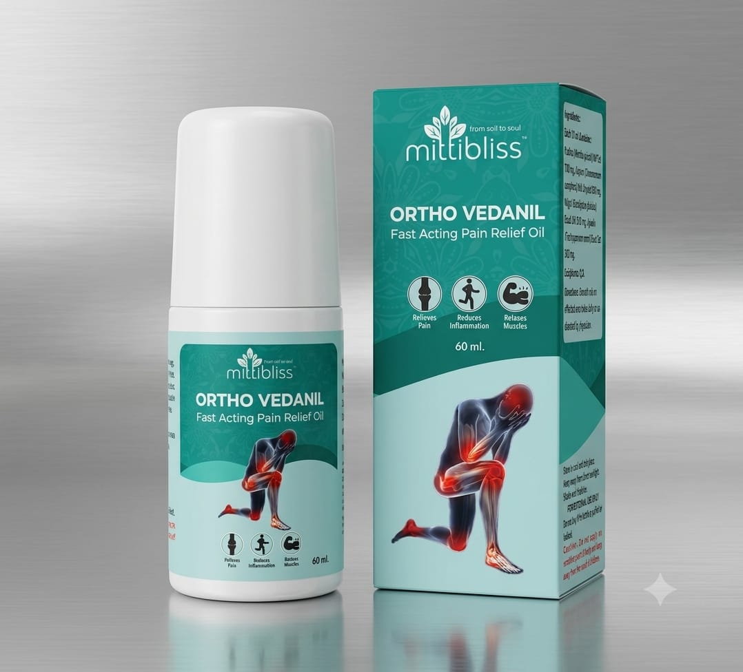 MittiBliss Ortho Vedanil Pain Relief Oil