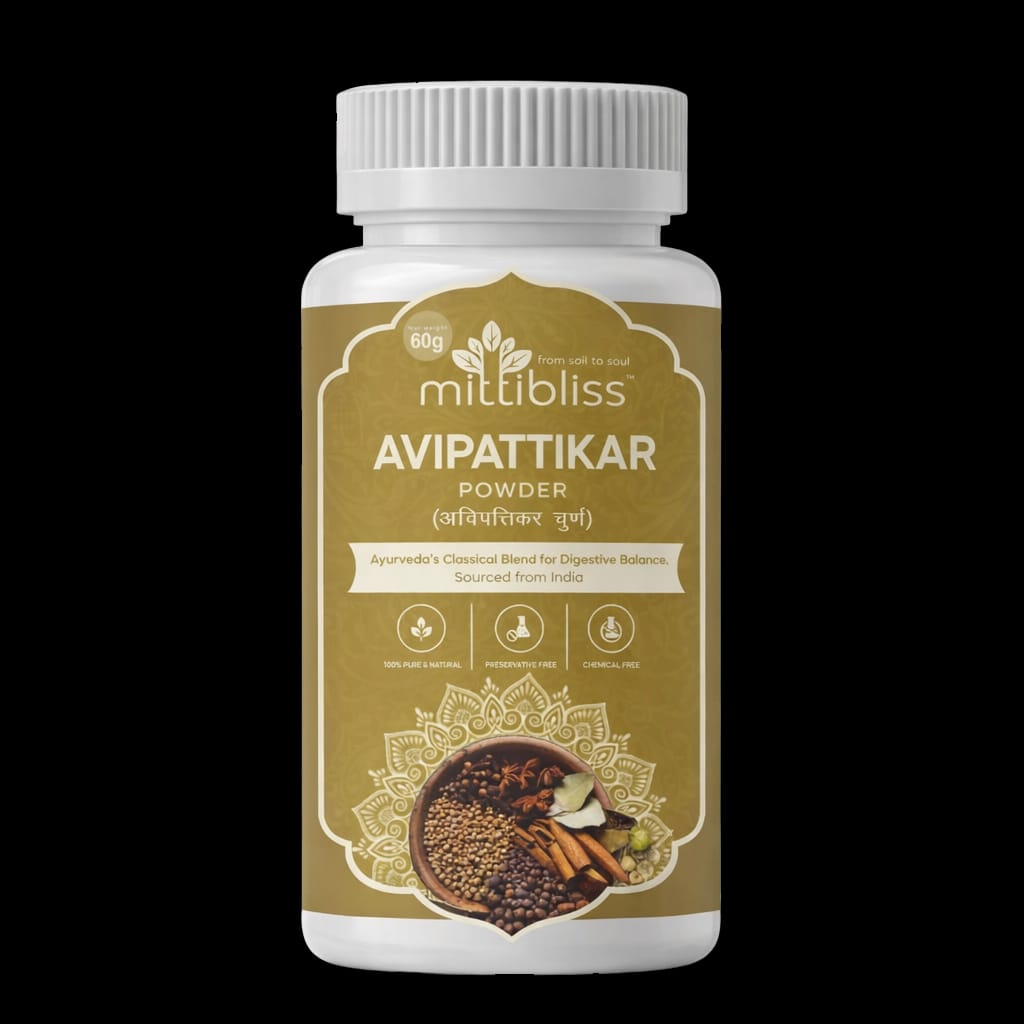 MittiBliss Avipattikar Chruna (Ayurvedic Acidity & Heartburn Relief)